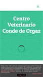 Mobile Screenshot of clinicaveterinariacondeorgaz.com